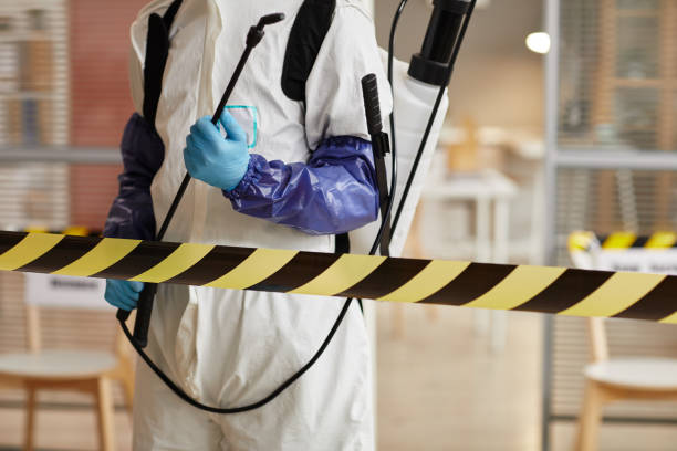 Professional Biohazard Cleanup technician working in Santa Clara, OR